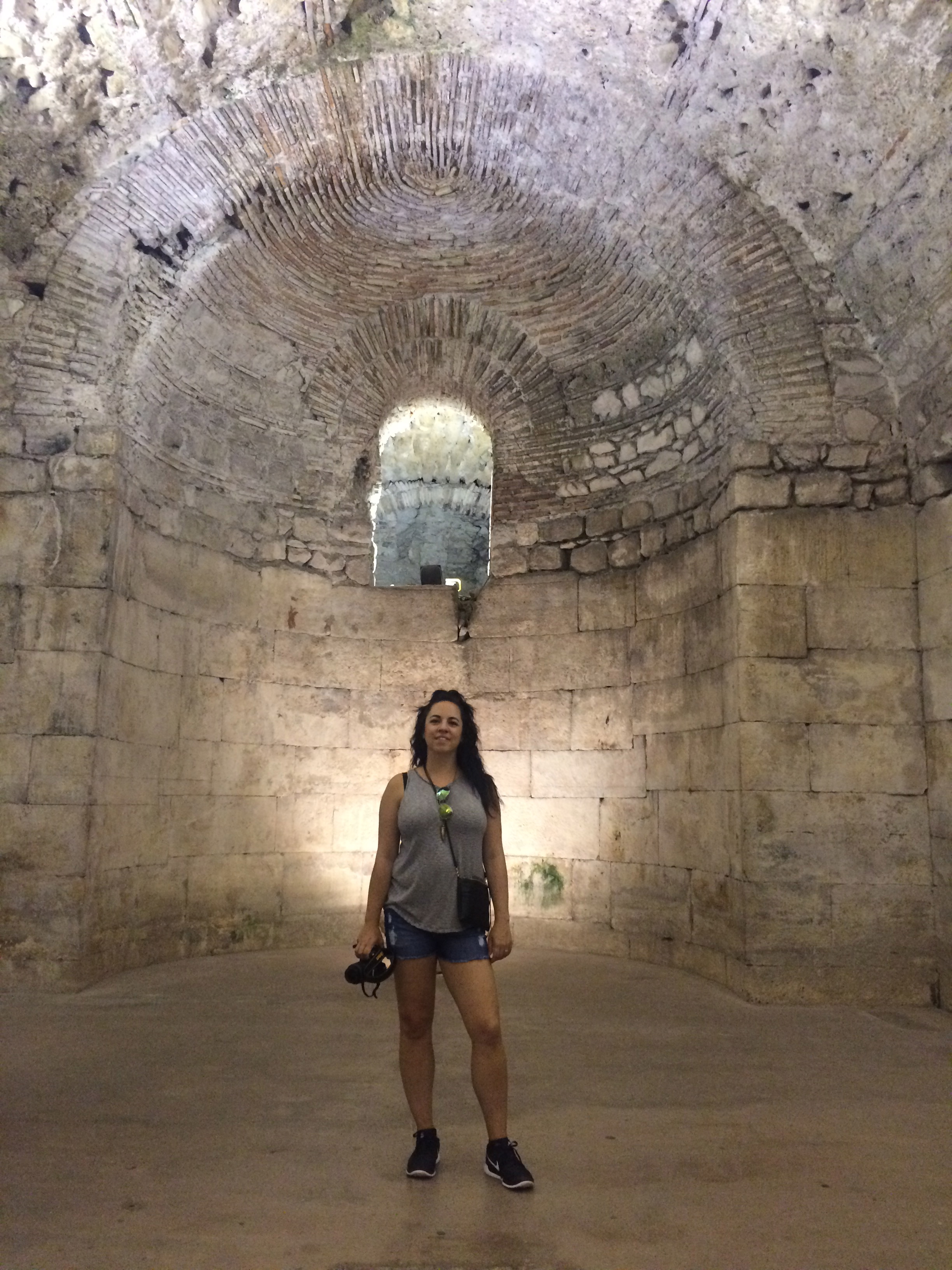 Diocletian's Palace cellars, Split Croatia - cultivatedrambler.com